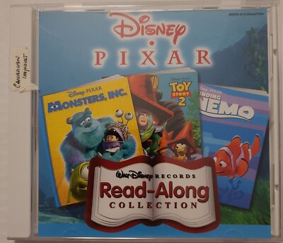 DISNEY PIXAR: Read-Along Collection CD (3 Stories) Canadian Import