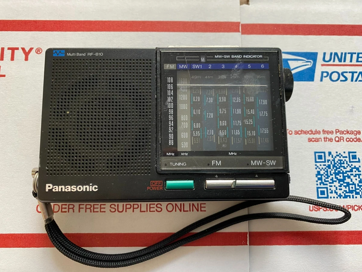 Panasonic RF-B10 SW/MW/FM radio receiver