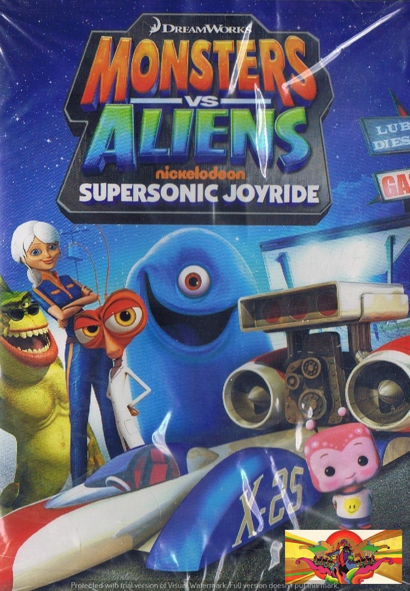 Monsters Vs Aliens: Supersonic Joyride (DVD, 2013) Comedy