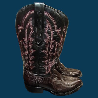 JB Dillon Reserve Cherry Smooth Ostrich boots. J.B. Dillon | Shoes | Jb Dillon Reserve Original Ostrich  main image 2