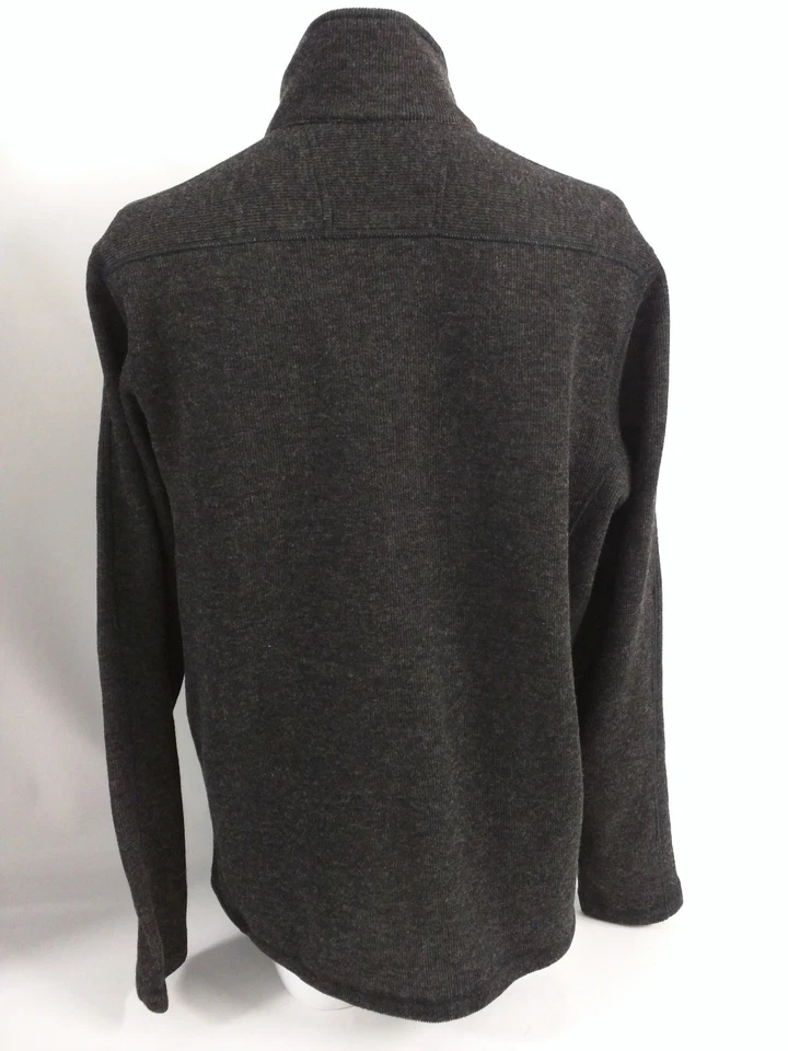 Chaqueta EXOFFICIO Transpirable Cremallera Completa Manga Larga Para Hombre Talla Grande Negra Gris Foto 2 de 4