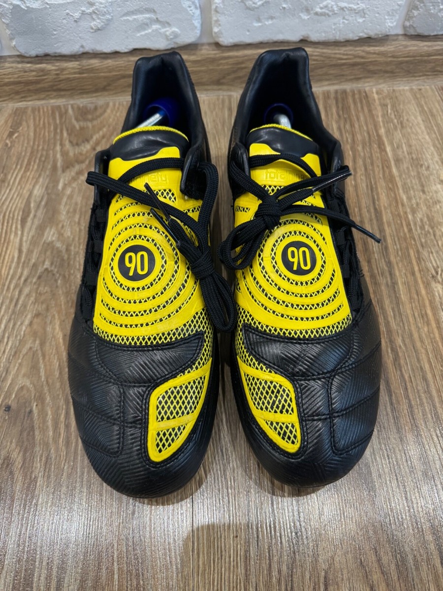 Nike Total 90 Shoot II Extra FG Football Shoes Black Yellow 354739