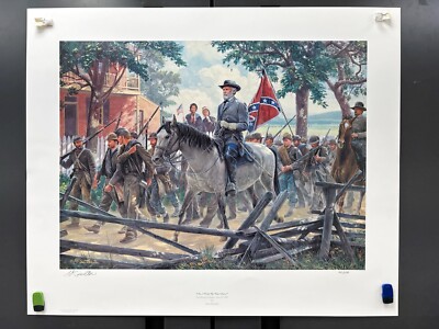 Mort Kunstler, Oh I Wish He Was Ours, Military Print, Lithography, Fine Art