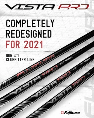 NEW 2021 Fujikura Vista Pro Graphite Wood Shaft Built for You!