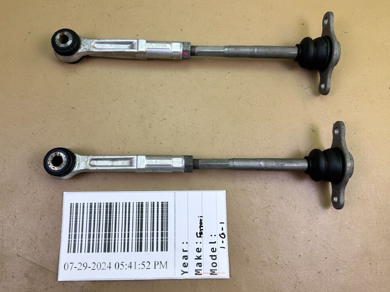 2015-2018 FERRARI CALIFORNIA T 149M LEFT & RIGHT TIE ROD CONTROL ARM SET OEM