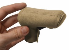 Automatic Shift Gear Knob Cover Leather For Bmw E30 1981-1991 Beige Automatic Shift Gear Knob Cover Leather For Bmw E30 1981-1991 Beige