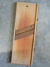 Vintage Indianapolis T & D Mfg #622 Potato Kraut Slaw Cutter 2-Knife System NICE