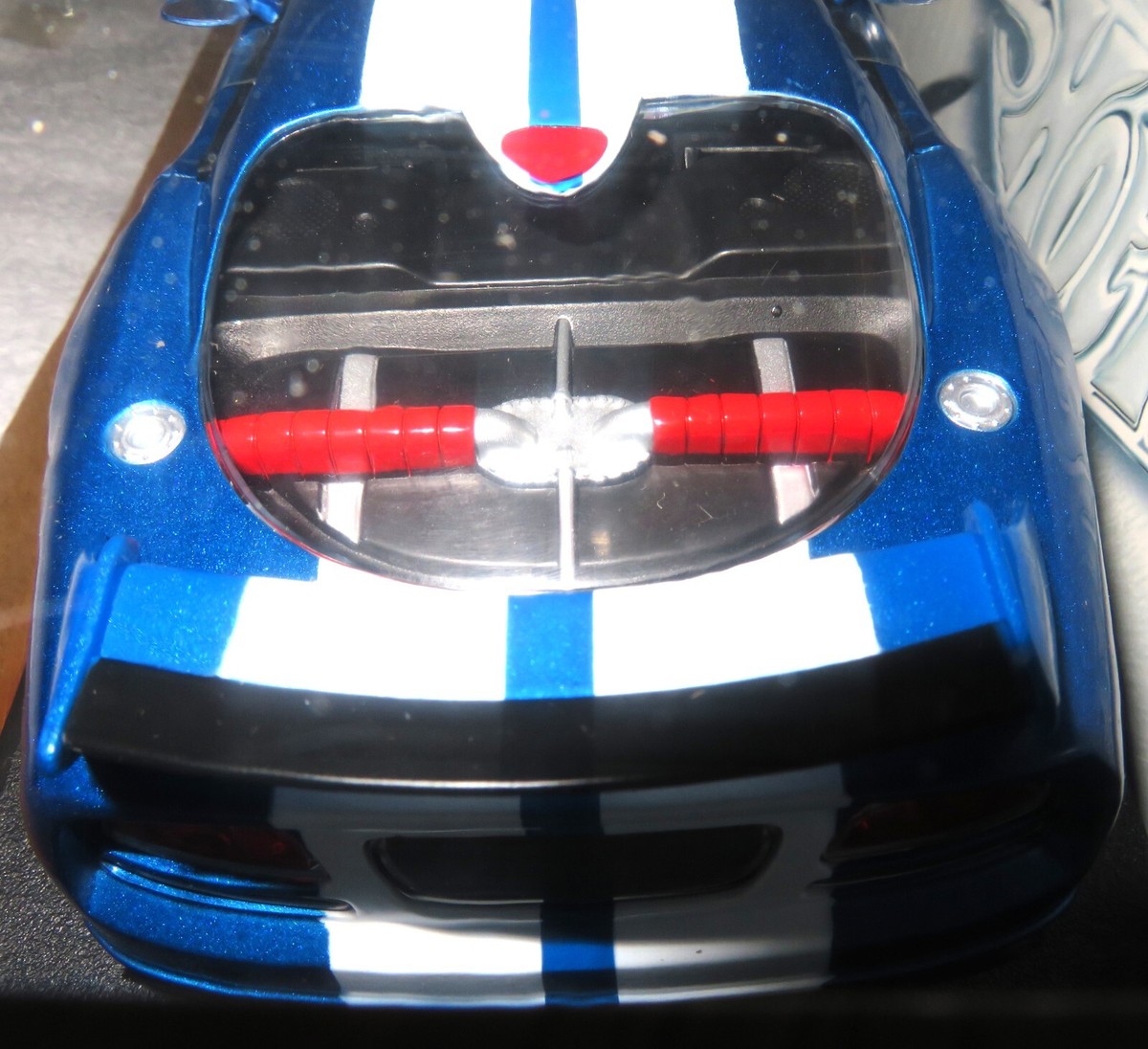 Hot Wheels ダッジ・バイパー 1/18 Dodge Viper GTS R Metallic Blue White Hot Wheels 1:18 with
