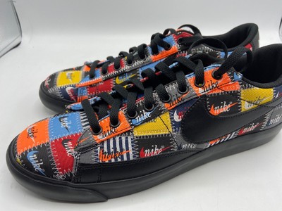 blazer low patchwork