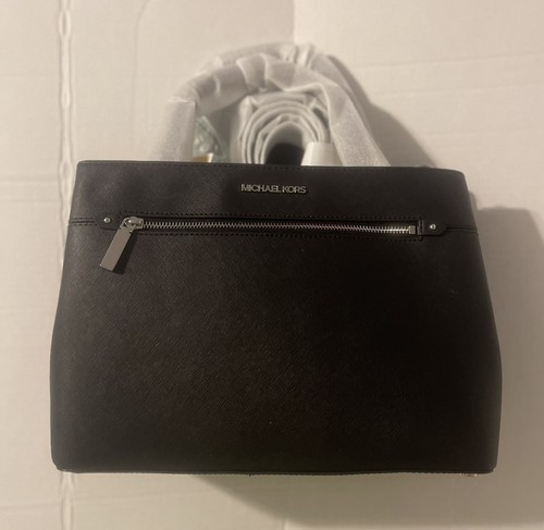 michael michael kors hailee large saffiano leather satchel