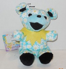 Vintage Liquid Blue Grateful Dead Bear "Daisy" 6" Stuffed Plush Toy Rare VHTF