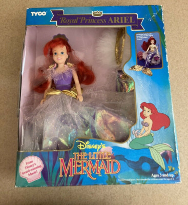 Vintage 1991 Tyco Royal Princess Ariel from the Little Mermaid Doll