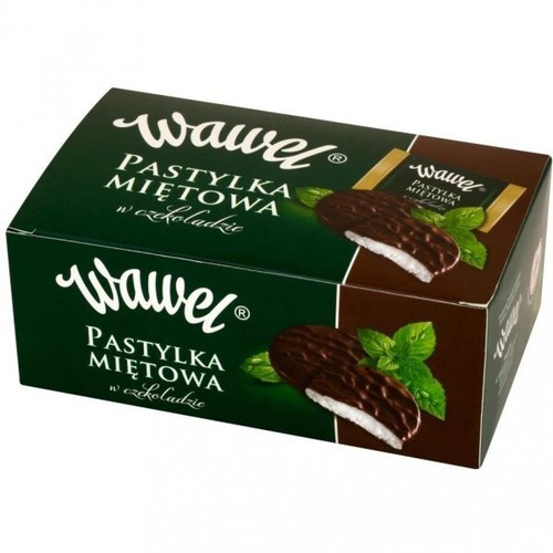 WAWEL MINT CHOCOLATES 210G AFTER EIGHT THINS NATURAL DARK CHOCOLATE REFRESH - Picture 2 of 3
