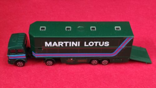 POLISTIL PORTAUTO F1 FORMULA1 MARTINI LOTUS RJ 112 CAMION BISARCA TRASPORTO FIAT - Foto 10 di 19