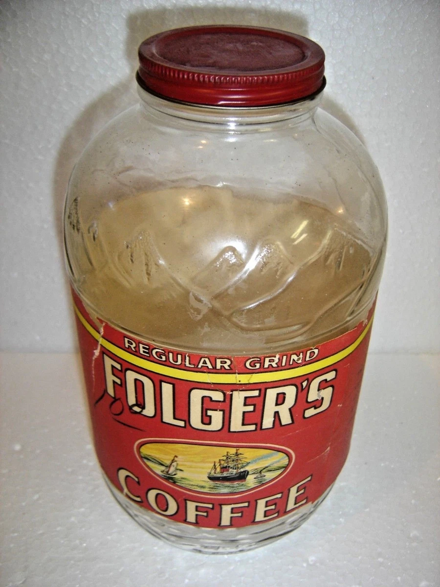 Folgers Coffee Container Labels