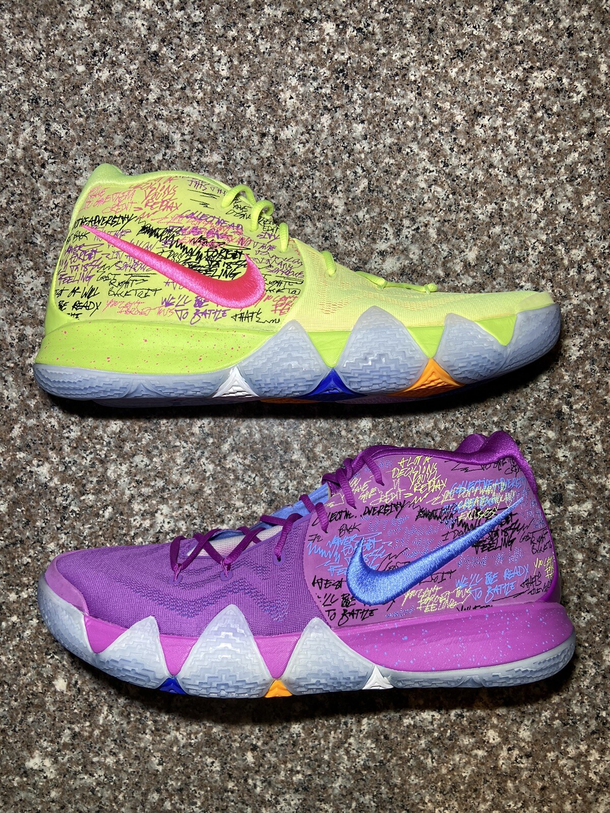 kyrie 4 confetti ebay