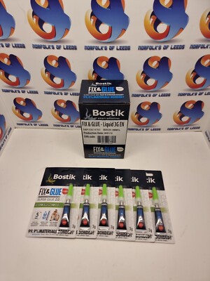 Bostik Fix and Glue 3g Flüssigkleber superstark 30614760 x 6