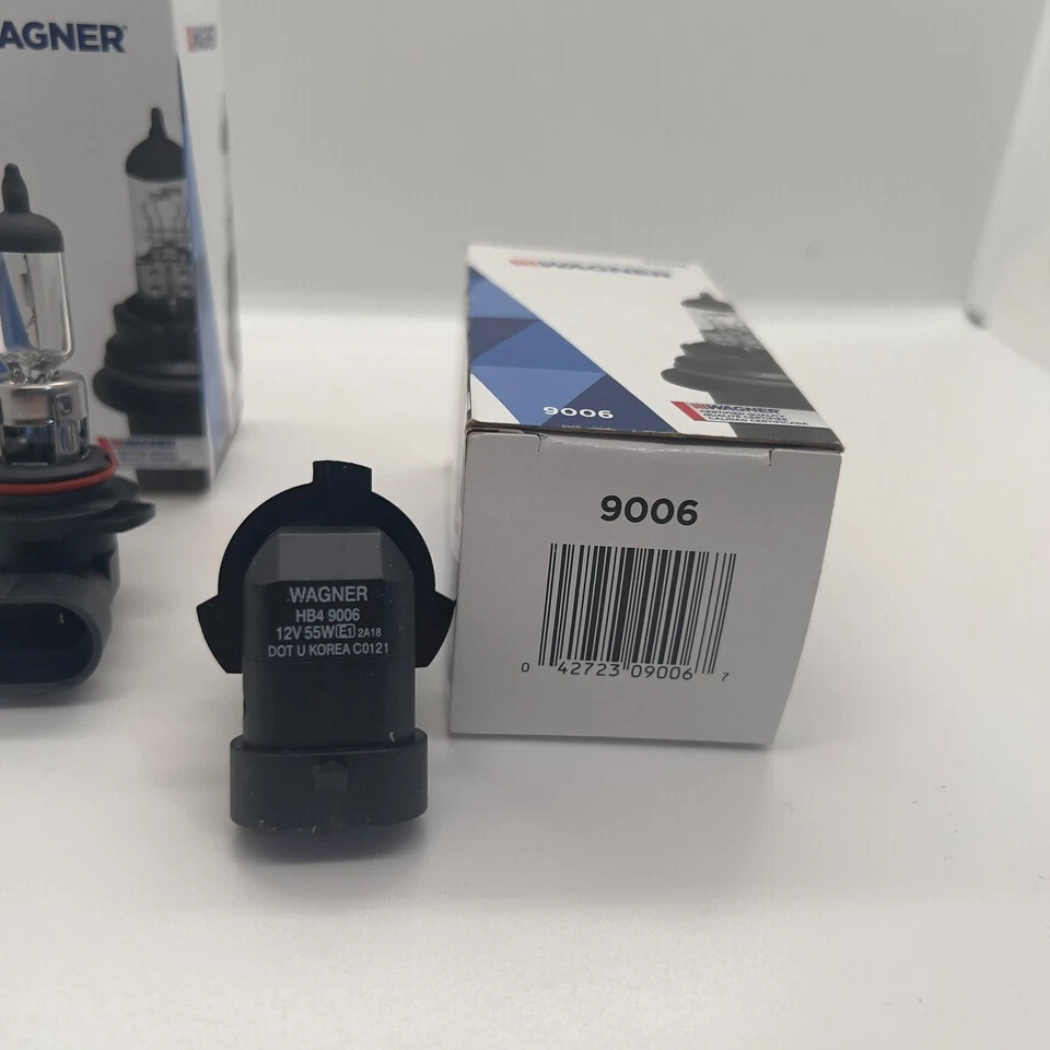 (2) Bombillas halógenas estándar Wagner 9006 DOS BOMBILLAS NUEVAS Foto 2 de 2