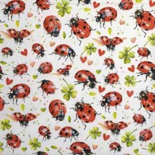 4x Single Lunch Paper Napkins for Decoupage and Party -  Ladybug flight