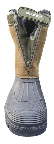 Mens Groundwork Muck Boots Farm Warm Fur Lined Snow Winter Zip Touch Strap - Picture 6 of 38