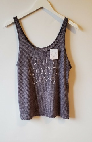 Danskin Women's Lounge Top Ultra Soft in Charcoal Heather Sz L - Picture 4 of 5