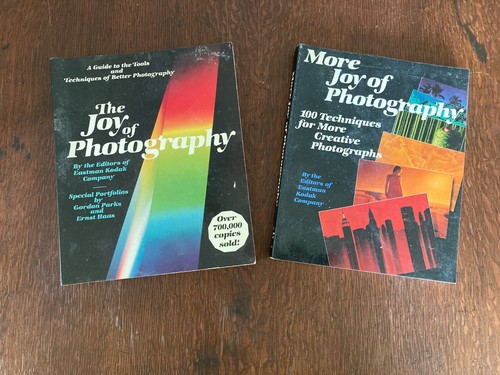Two volumes: "The Joy…" and "More Joy of Photography" - Paperbacks - preowned.