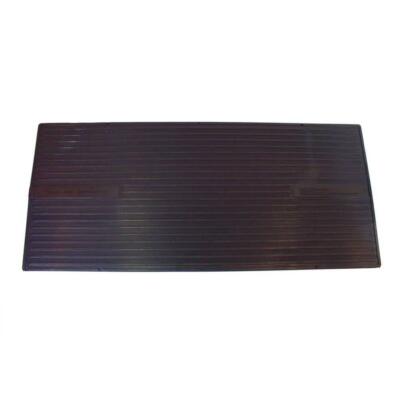 Cozy Products Heated Floor Mat 135W 36'' x 16'' x 0.25'' Waterproof Rubber Black