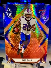 2020 Zack Moss Panini Phoenix Fire Burst Prizm Rookie Card #131