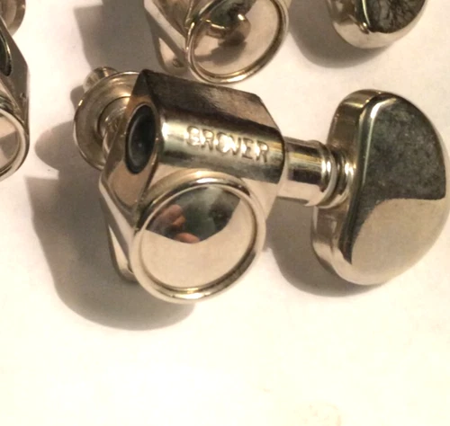 Single Nickel Gibson USA Les Paul SG Grover Rotomatic Tuner~ Bass Side