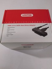 Unitek USB 3.0 to SATA III Hard Drive Adapter External Kit Cable for 2.5"/3.5"