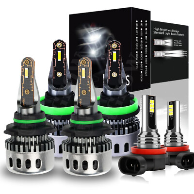 For Honda CRV CR-V 2015 2016 2017 2018 2019 LED Headlight Hi/Low Fog Light Bulbs