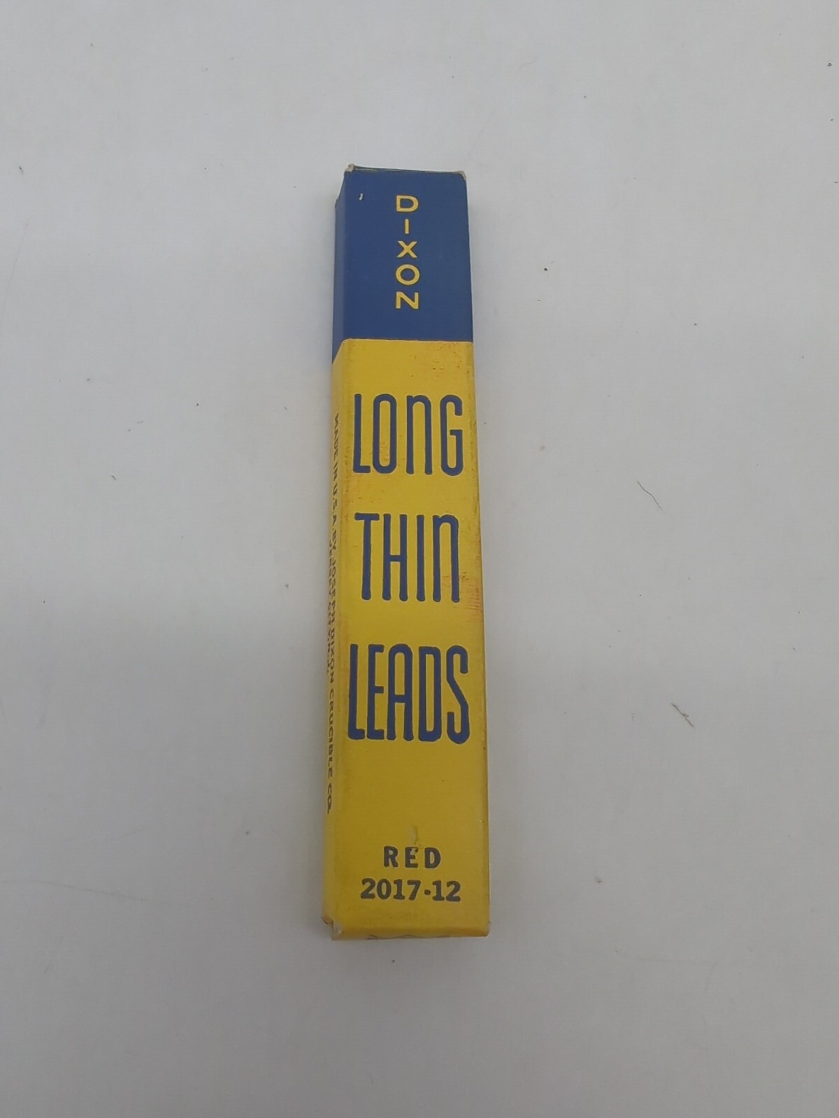 DIXON Red Mechanical Pencil Lead USA Vintage 201712 AminoTher