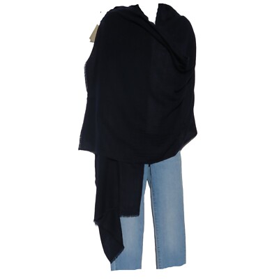 Cashmere | Himalayan Yarn| Shawl| Twill | 1 Ply | 4 Paddle| Handloomed|Navy Blue