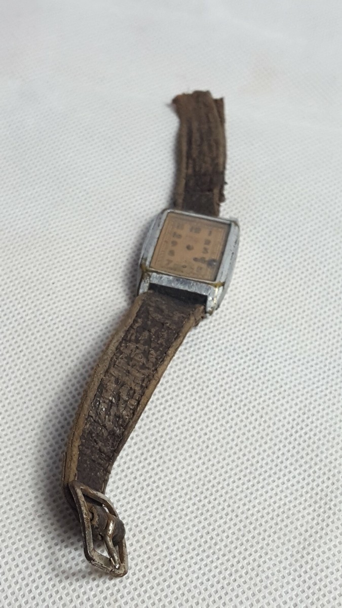 Montre Mécanique Ancienne Begu 15 Rubis - Occasion à Réparer, Style Vintage