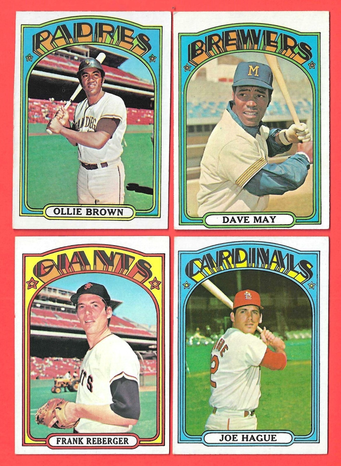 1972 Topps baseball mid-range set break 404-601 - You Pick 'Em - Picture 285 of 424
