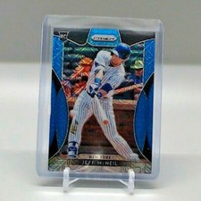 2019 Panini Prizm Baseball Jeff McNeil RC Blue Wave #145 134/399