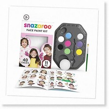 Fantasy Face Paint Palette Set - Vibrant Colors for Creative Makeup, Safe and Fu