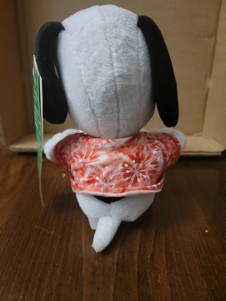 Peluche Snoopy Dan Dee Peanuts Celebrando 60 Años 70 Con Etiquetas 8" Foto 4 de 4