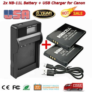 2X-NB-11L-Battery-LCD-Charger-for-Canon-PowerShot-Digital-ELPH-135-115-IS-130-IS