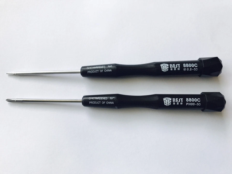 P2/0.8 Pentalobe+Phillips PH00 Herramienta Destornillador para iPhone 4 5 6 7 8 XS 11 12 14 Foto 3 de 4