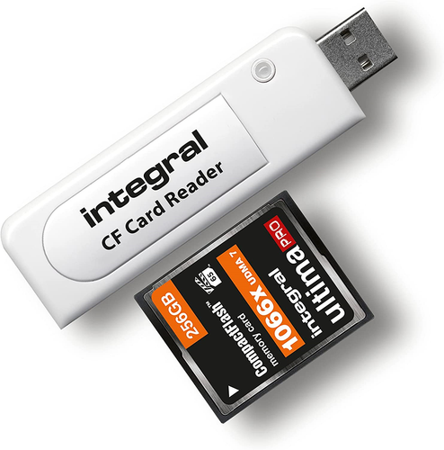 Adaptador lector de tarjetas de memoria Integral Compact Flash USB2.0 - Plug Play y con | eBay