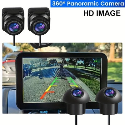NEW 360° Panoramic Camera Car Bird View System 4 Camera For Android Radio Player