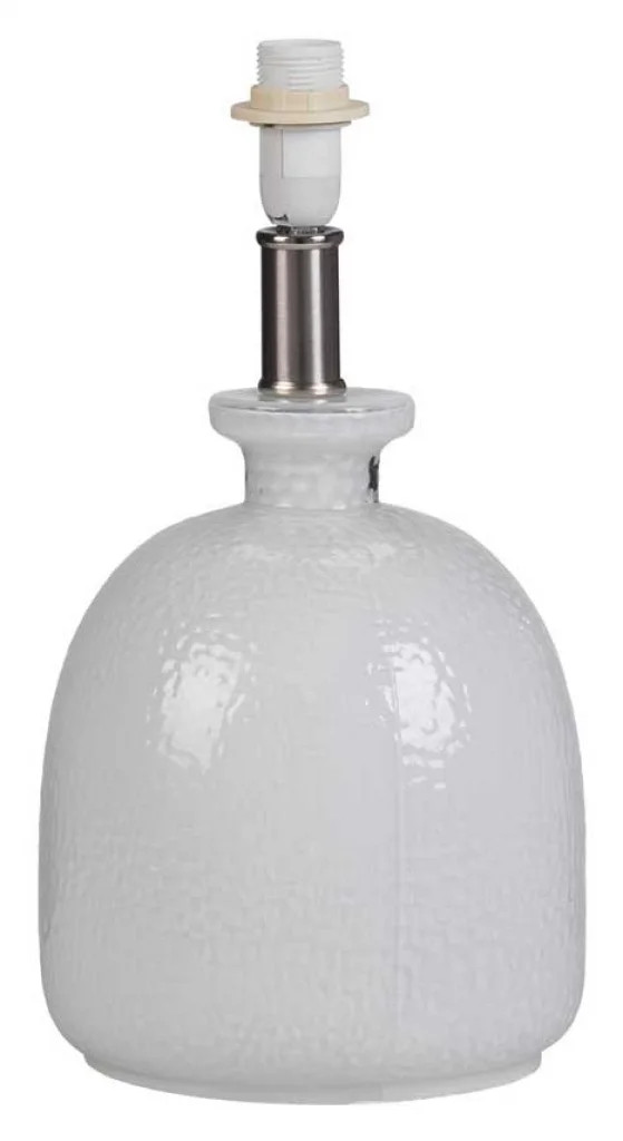 Lamp Base White Arno Table Light Only Oaks Lighting TL 3334 WH