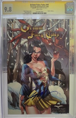 Grimm Fairy Tales #41 CGCSS 9.8 J Scott Campbell Variant 