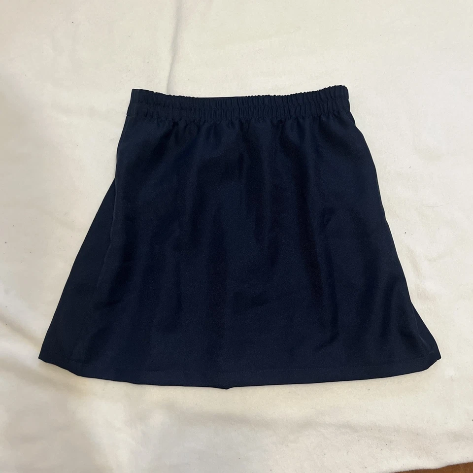 Pantalones Cortos Izod Niñas Talla 14 Uniforme Plisado/Tenis Azul Marino Foto 2 de 4