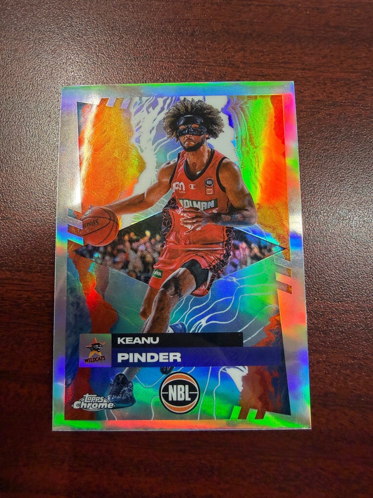 2024-25 Topps Chrome NBL #63 Keanu Pinder