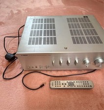 Yamaha A-S500 Integrated Stereo Amplifier Silver with Remote and Phono Stage