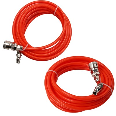 #ad High Pressure Resistant 5x8mm Pneumatic Air Tube with Quick Connectors AU $41.68