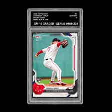 Graded 10 Connelly Early RC Rookie #51 2026 Topps Now MLB Red Sox 