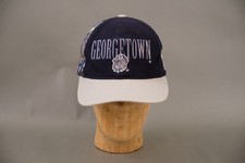 Vintage 90s Georgetown Hoyas Sports Specialties Snapback Hat Cap Wool Blend